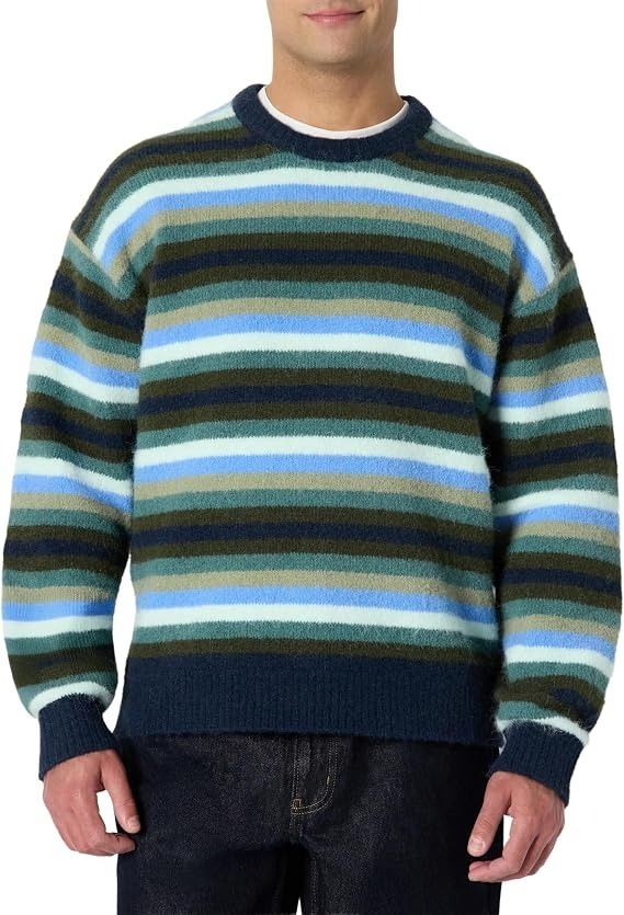 Striped Crew Neck Sweater imagen 4